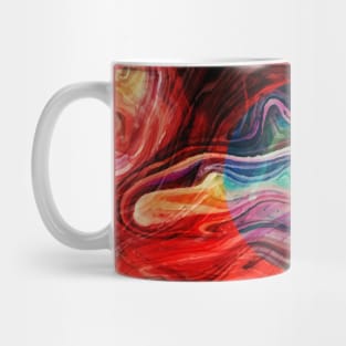 Colorful Abstract Fluidic Pattern Mug